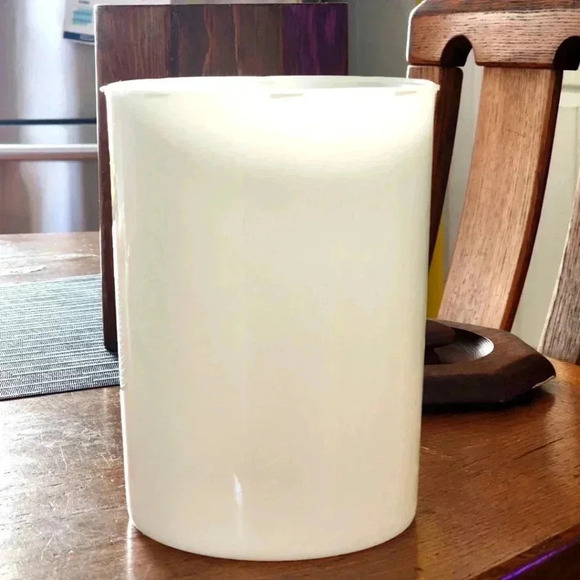 Vtg MCM Wooden Kitchen 1 of 4 Canister Kitchen Food Storage Teak Octagon - Picture 3 of 4